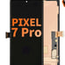 For Google Pixel 7 Pro OLED assembly with frame and no fingerprint sensor