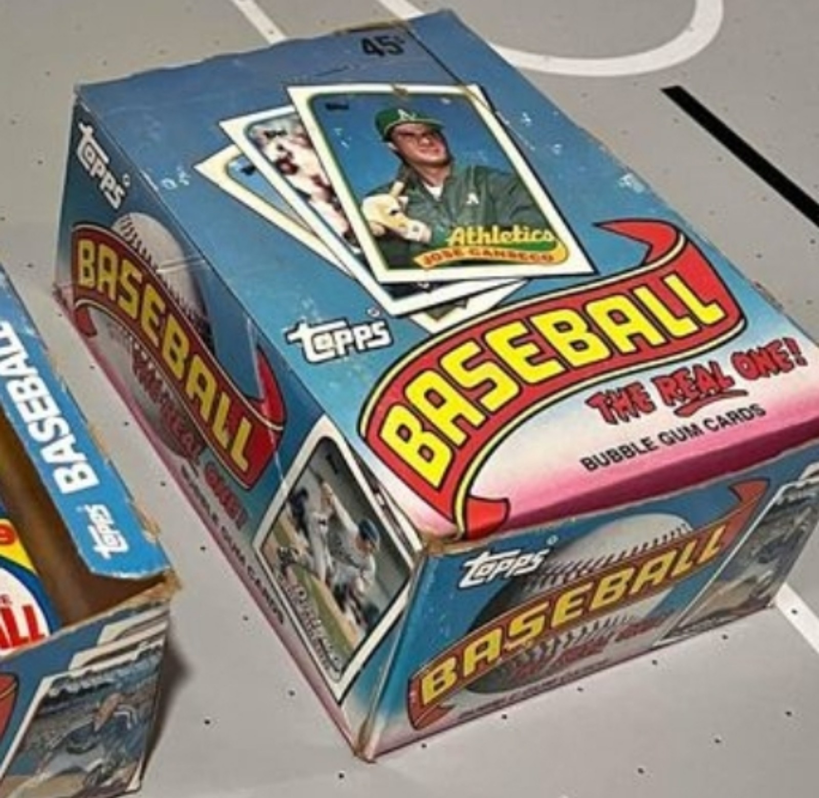 1989 Baseball Topps unopened Ьох