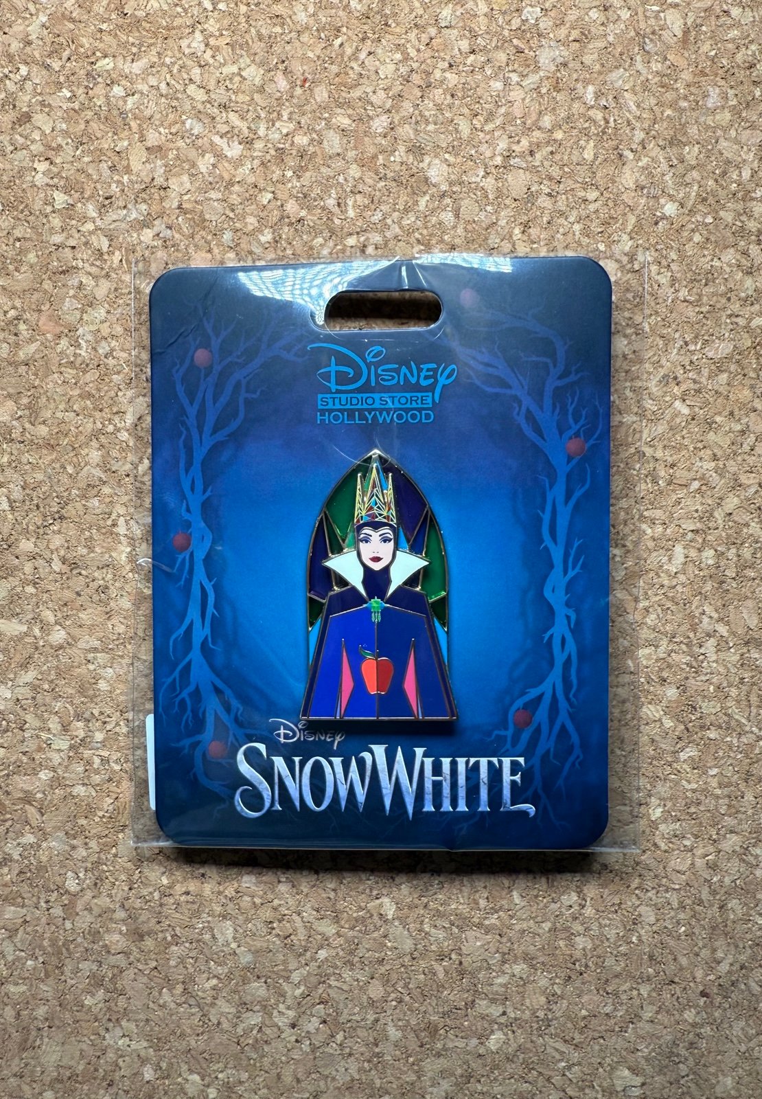 DSSH Evil Queen Stained Glass LE 300 Snow White Live Action Disney Pin