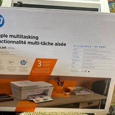 Hp simple multitasking deskJet 4155e and scotch laminating machine , combo deal