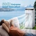 Seeper Portable Evaporative Cold Air Cooler AC JDAC66R 60W 70° Oscillation New