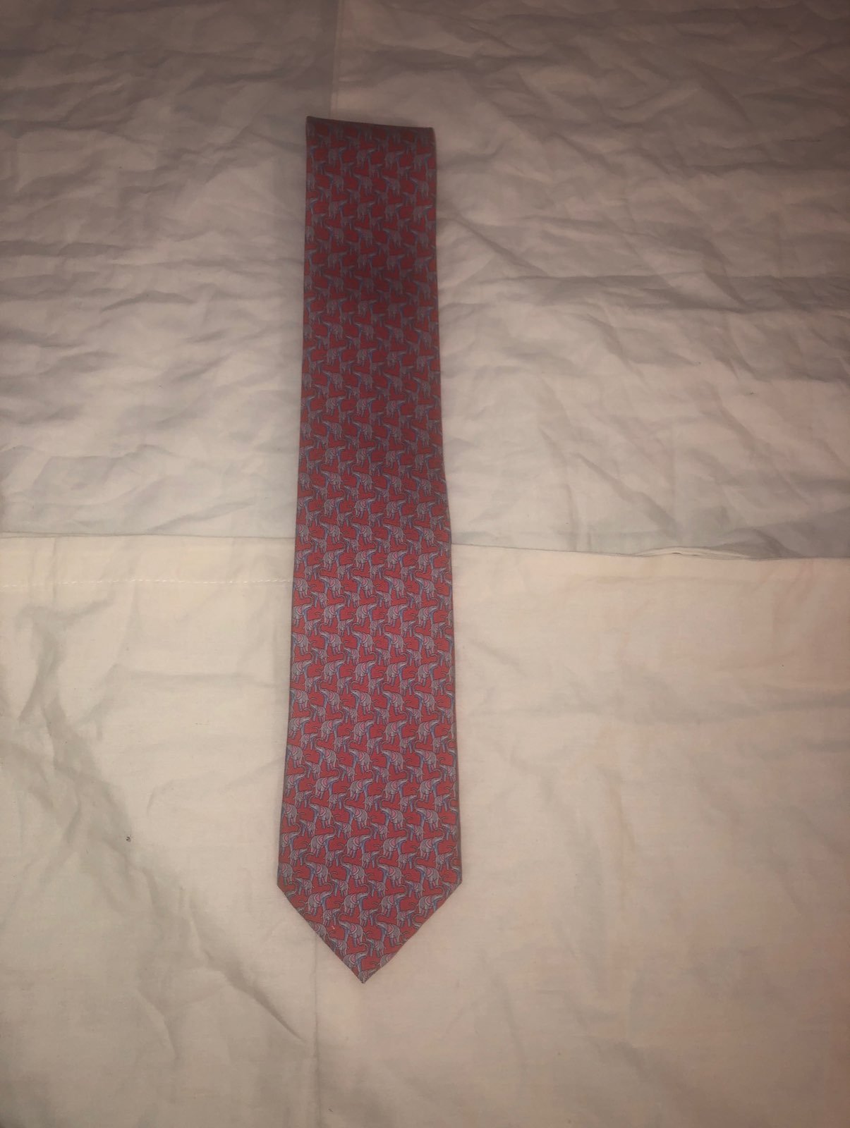 Salvatore Ferragamo Tie original blue Ti