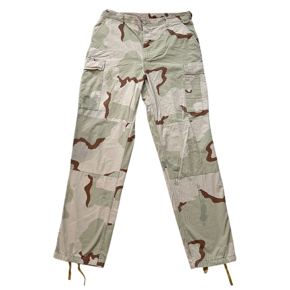 Vtg Desert Camo Cargo Pants Combat Trousers Military