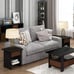 NEW 3x2 Bookcase Storage with Bins, Espresso/Brown