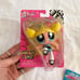 Vintage 1999 Power Puff Girls Keychain Set Of 3