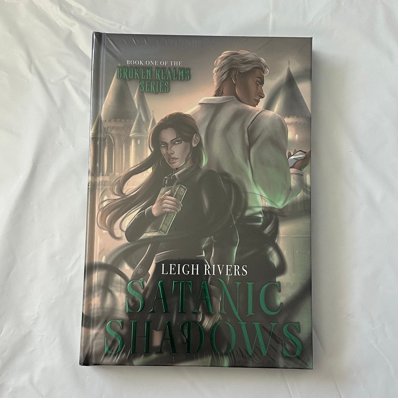 New Sealed Twisted Fiction Signing Exclusive Satanic Shadows by Leigh Rivers