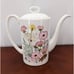 Vintage Tall Tea Pot Meadow Sweet Bone China by Wedgwood Replacement RARE w Lid