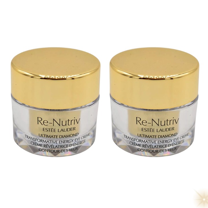 2 Re-nutriv Ultimate Diamond Transformative Energy Eye Cream 0.17 Oz