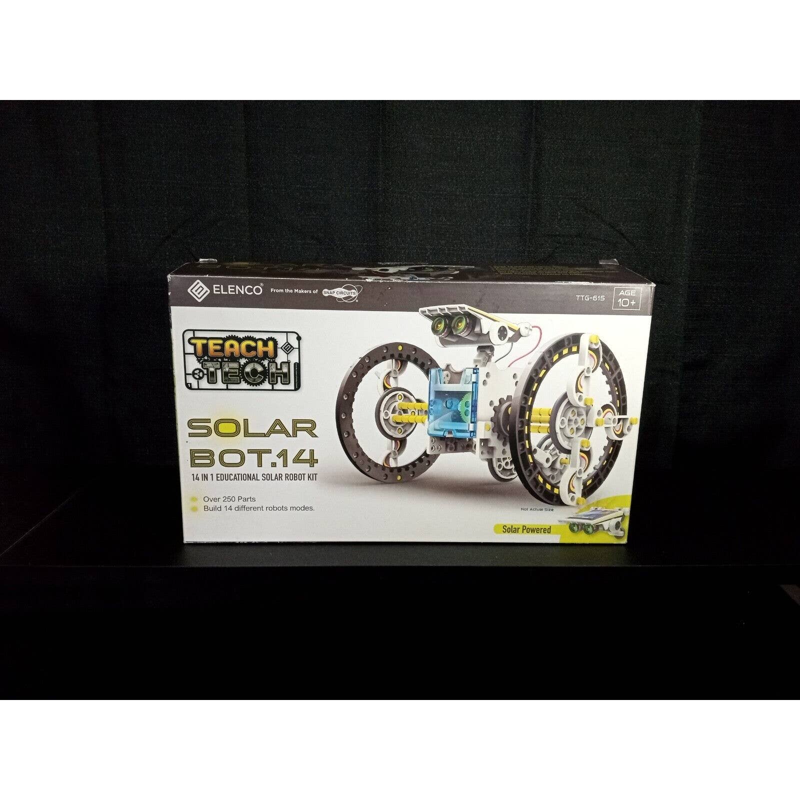 Robot ELENCO Kit TTG-615 BIY Teach Tech Solar 14-in-1 Educational Solar-Powered