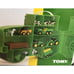 John Deere Tractor Pack and Play Carry Case on the Go 18 Piece Farm Animals Fenc