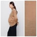NWT. Zara Tan Wool and Tencel™ Sweater. Size M.