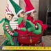 Mr Christmas Sleigh Full Of Elves Plays 24 Songs With Led Lights