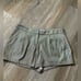 Jennifer Lopez Metallic Sparkle Dress Shorts Silver Gray Size 12