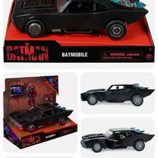 DC The Batman Movie BATMOBILE w/Lights/Sounds & Action Figure 2022 Spin Master