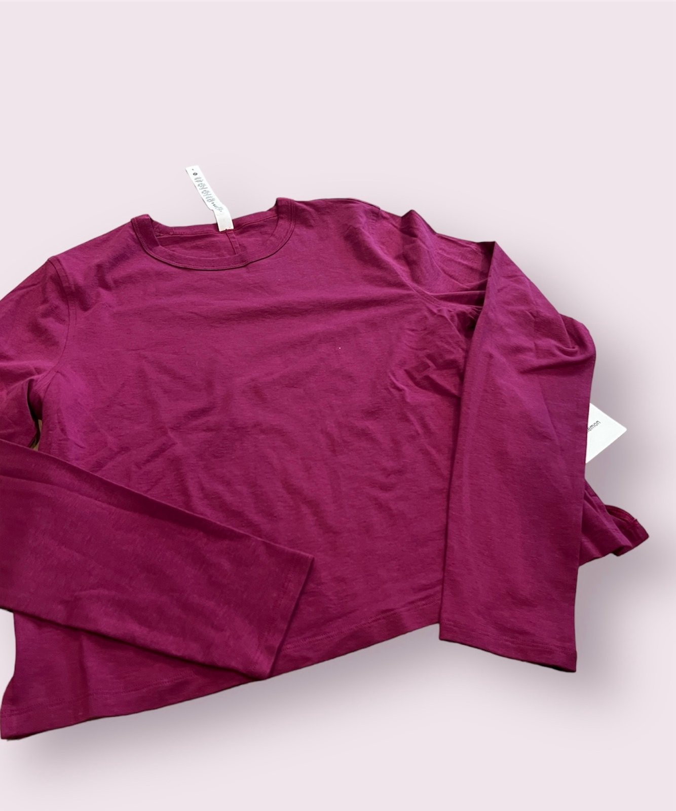 NWT Lululemon Classic-Fit Cotton-Blend Long-Sleeve Shirt