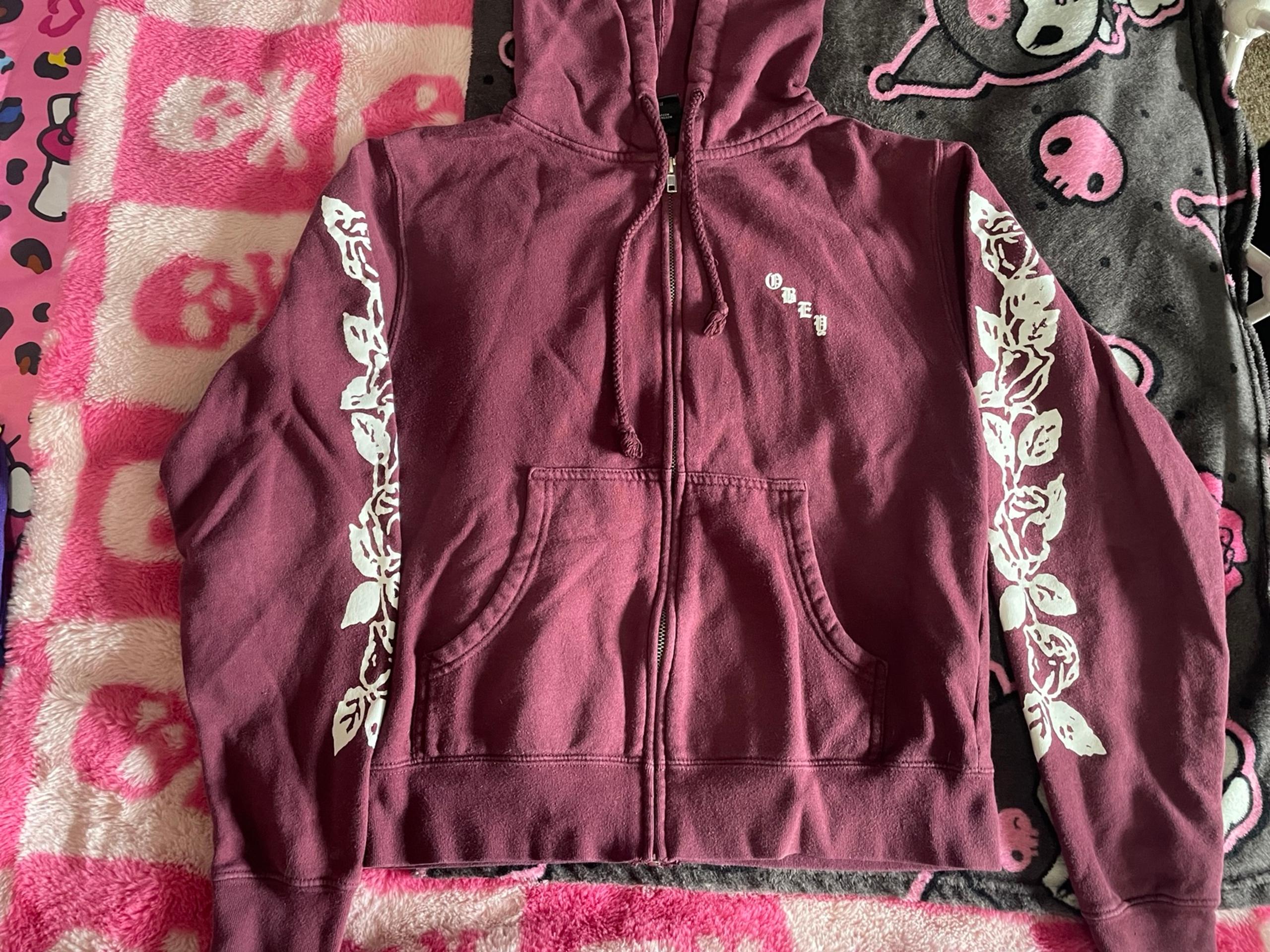 Zip up hoodie