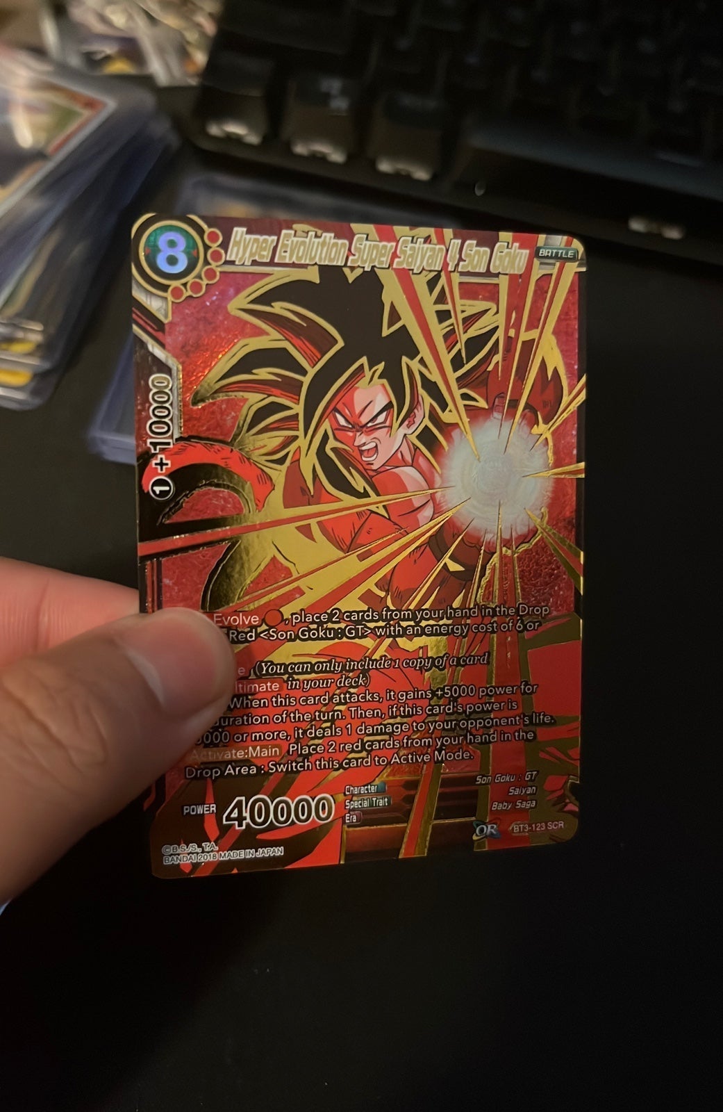 Hyper Evolution Super Saiyan 4 Son Goku