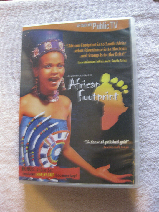 African Footprint (DVD, 2007, 2-Disc Set) NEW sealed rare