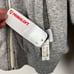 Madewell MWL Reversible Puffer Hoodie Jacket Cropped Grey Size XS NWT