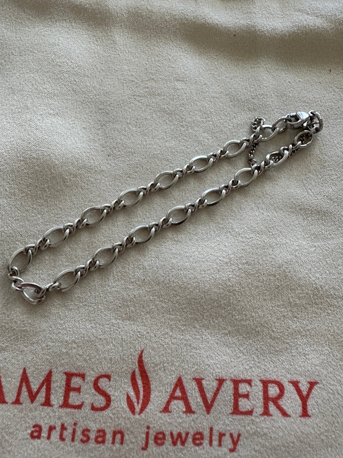 James Avery Medium Twist Charm Bracelet