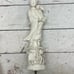 Vintage Chinese Blanc De Chine Porcelain Guanyin Kwanyin figurine From Lamp