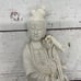 Vintage Chinese Blanc De Chine Porcelain Guanyin Kwanyin figurine From Lamp