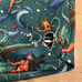 Culprit Get It Kraken Green Ocean Swim Trunks Shorts Mens Size Small