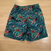 Culprit Get It Kraken Green Ocean Swim Trunks Shorts Mens Size Small