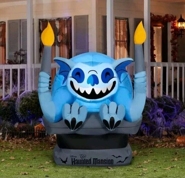 5.5 Ft Disney’s Haunted Mansion LED GARGOYLE Airblown Lighted Yard Inflatable
