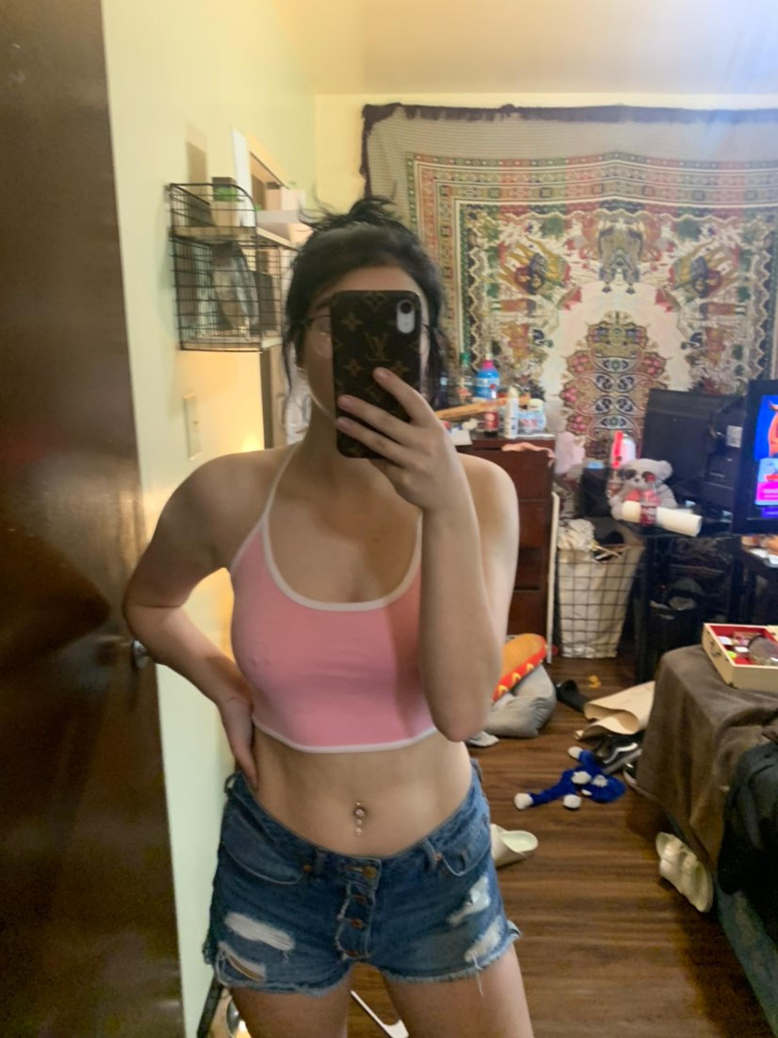 crop top and tank top bundle