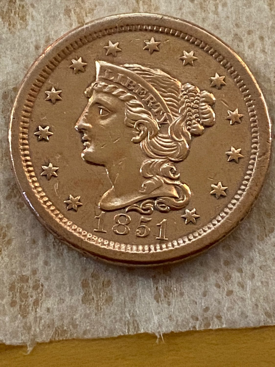 Large Cents 1851