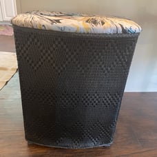 Vintage Mid Century Clothes Hamper 1950's