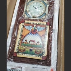 Danbury Mint Seasonal Clock Angels !!!NEW IN BOX!!