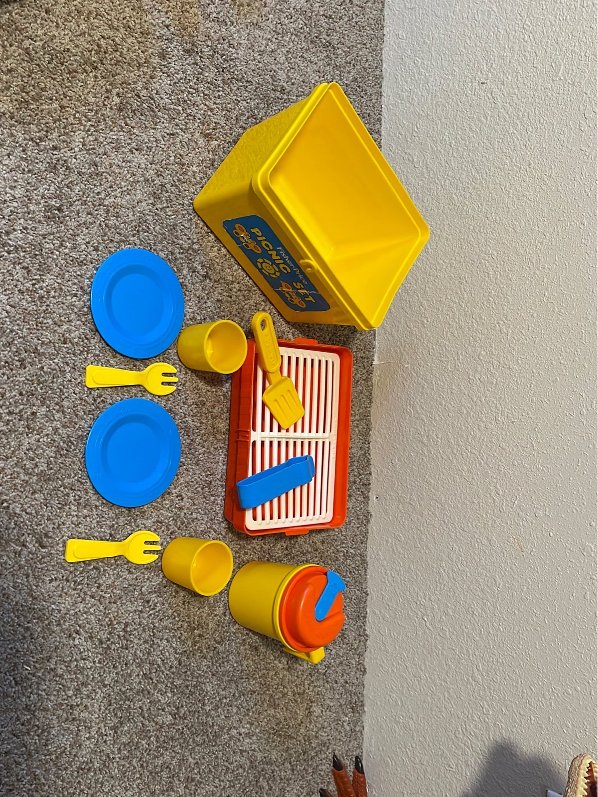 Vintage Fisher-Price Picnic Set