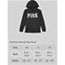 NEW WITH TAGS VICTORIA SECRET PINK CAMPUS PULLOVER FLEECE HOODIE