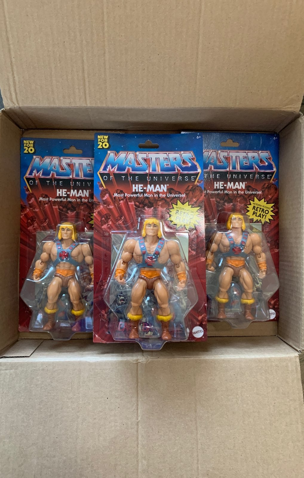 Mattel MOTU Origins He-Man Bundle NEW