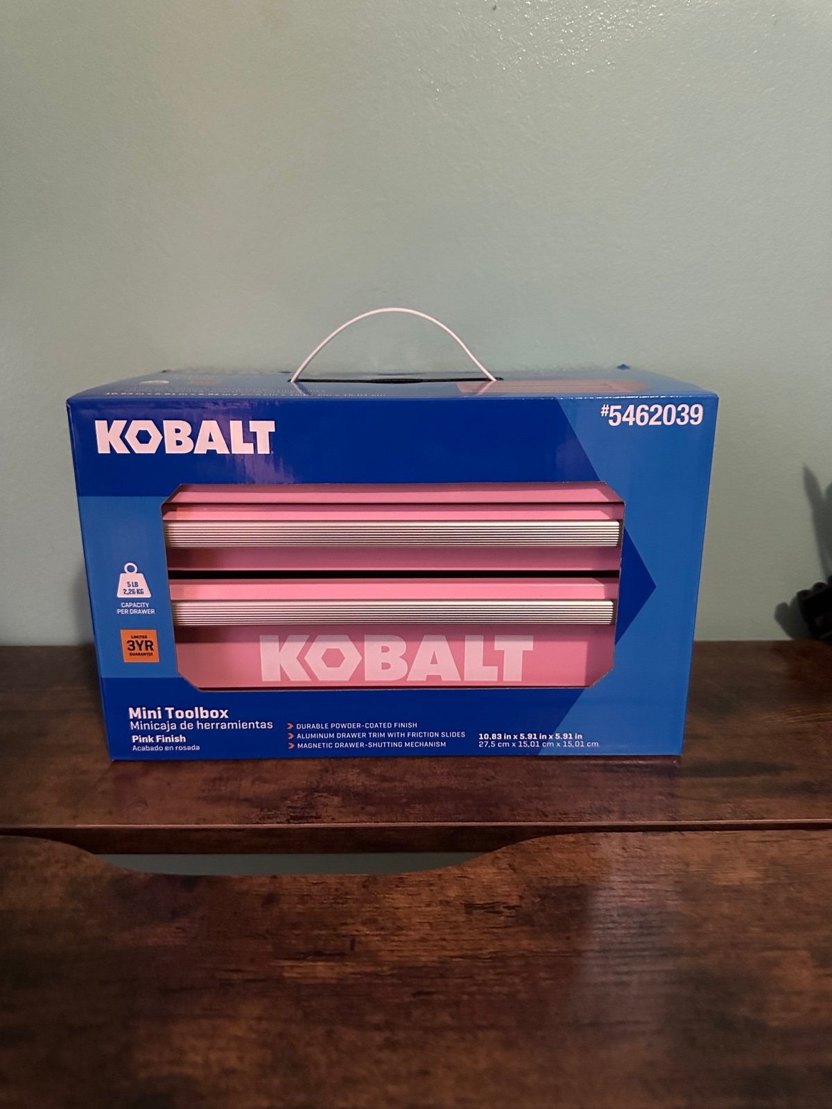 kobalt mini toolbox PINK