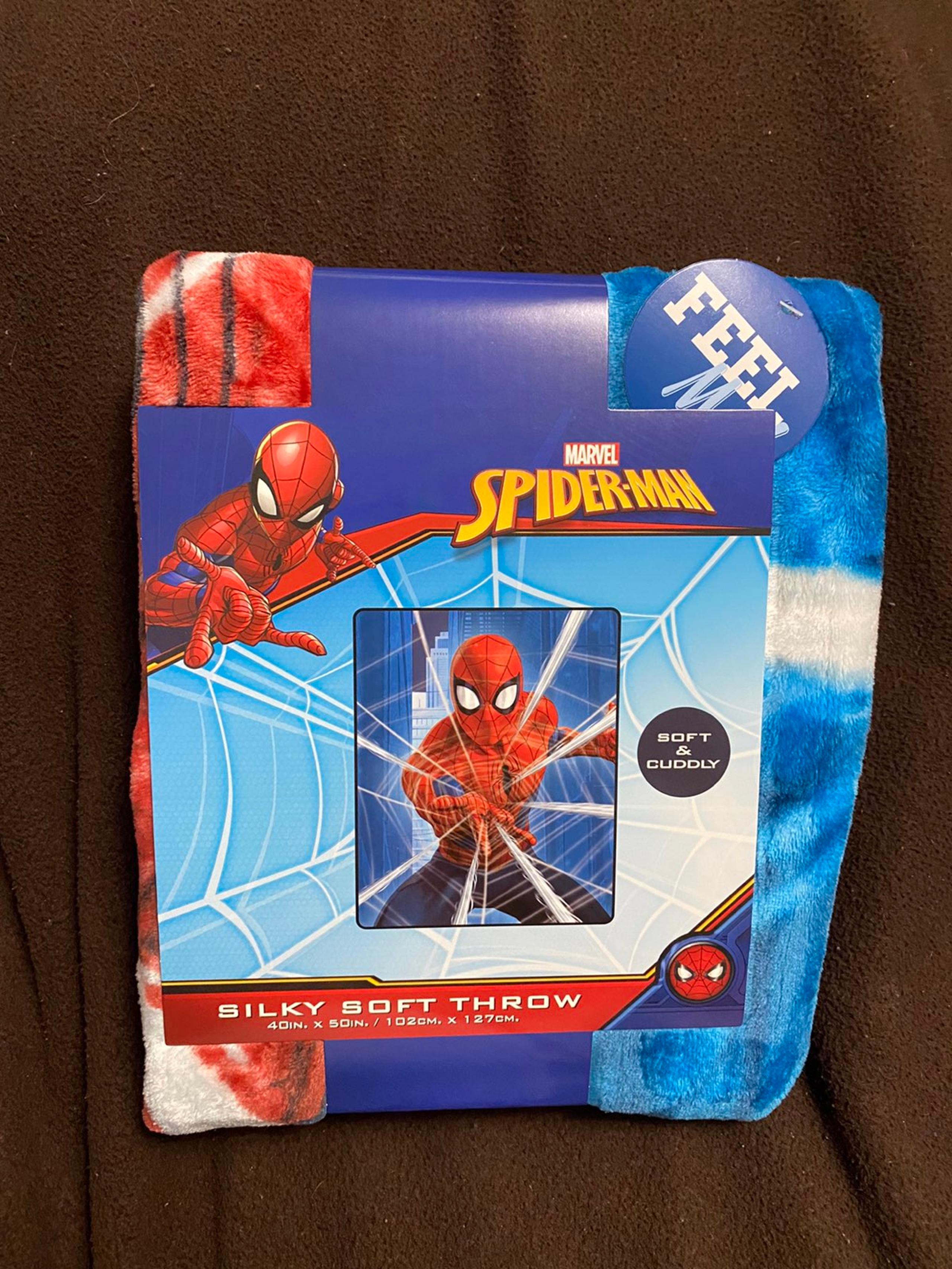 SPIDERMAN Silky Soft Throw.