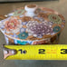 RARE Kutani Antique Japanese Hand Painted Floral Gold Gilt Porcelain Sugar Dish