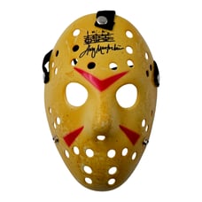 Harry Manfredini Signed Jason Mask Autograph Friday the 13th JSA COA 459