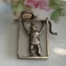 Rare Antique Sterling Articulated Flipping Clown Charm