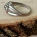 Diamond Cluster Ring in 10k White Gold