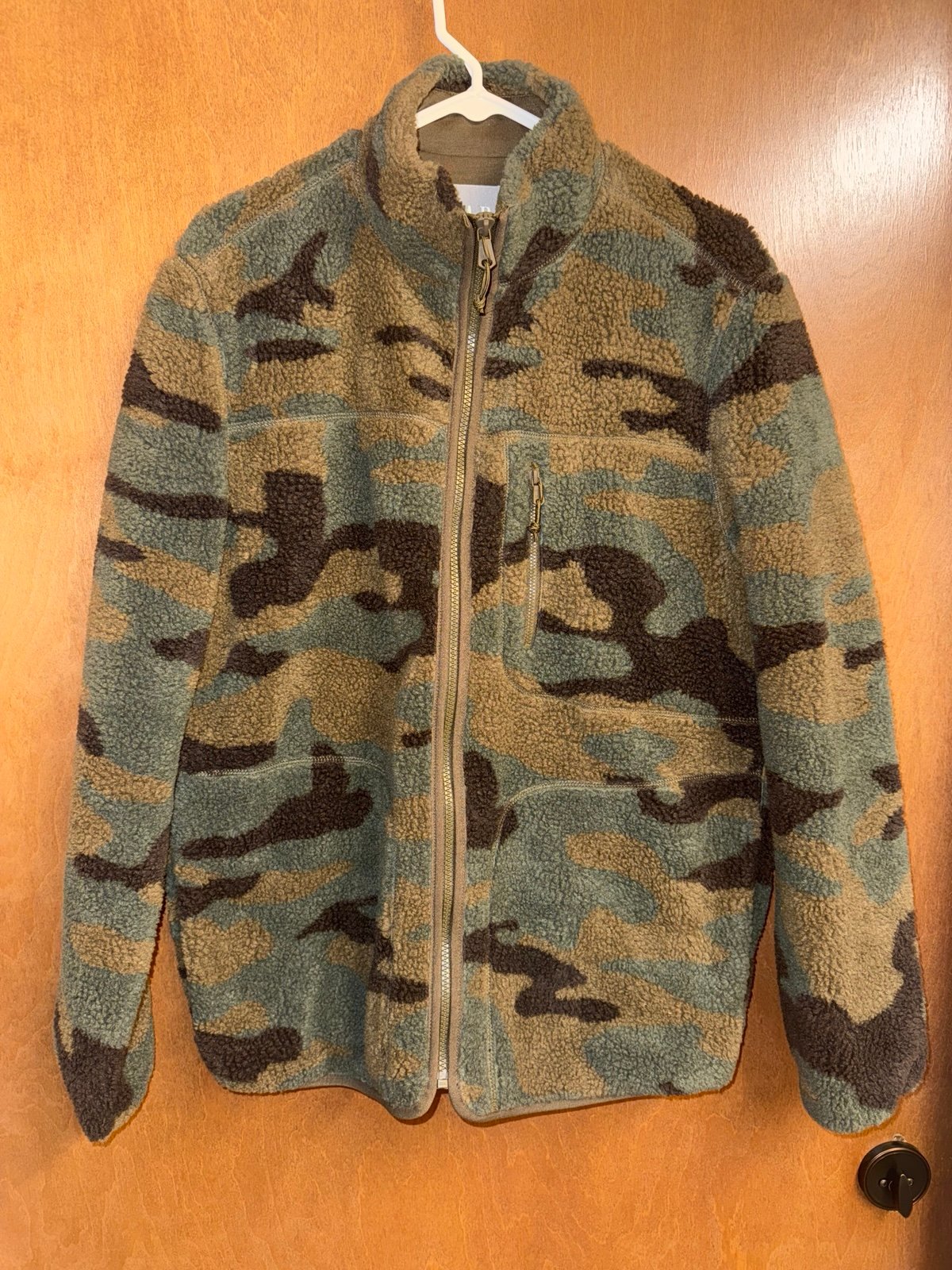 Camo Sherpa Jacket