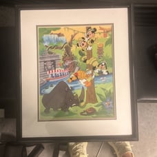 Rare Disney collectible painting