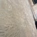 white shaggy rug room decor