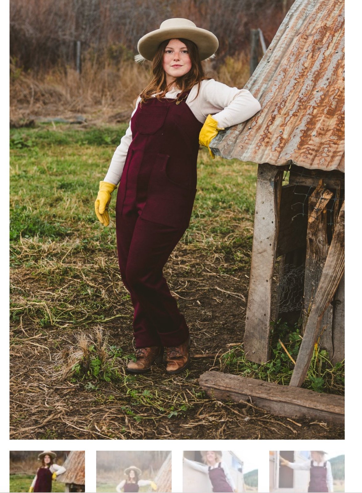 RevivALL Wool Bib Overalls