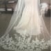 Wedding White long 118 bridal veil