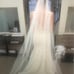 Wedding White long 118 bridal veil
