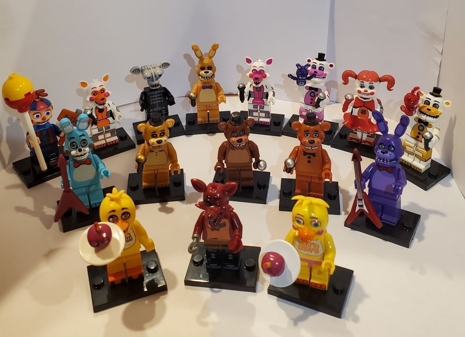 16 prices set five night at freddy fnaf mini fingers fit on lego