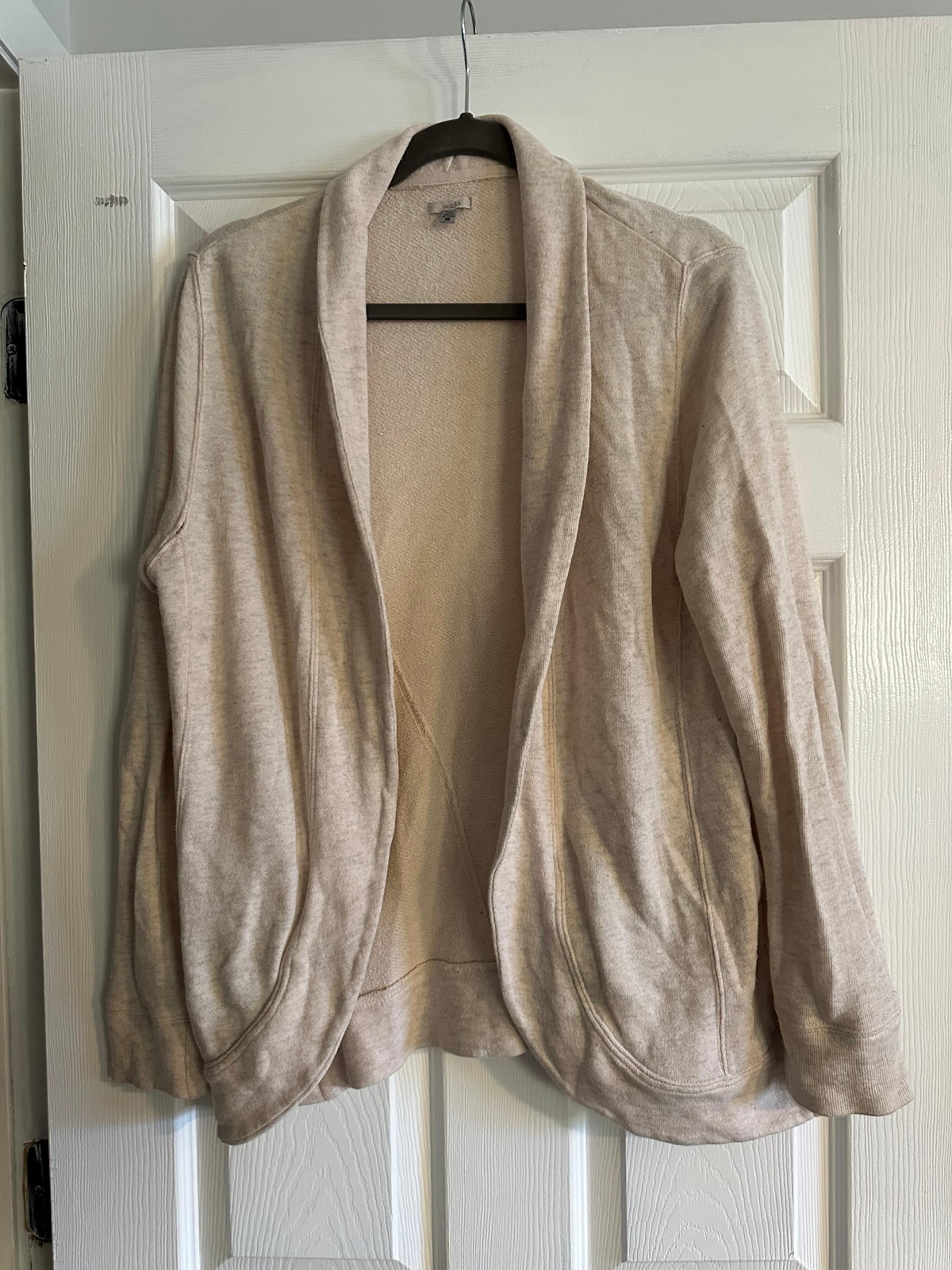 Ecote cream loungewear cardigan